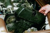 Снять крышку ГРМ