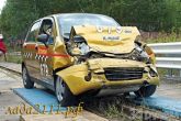 Краш тест daewoo matiz и ВАЗ 2112