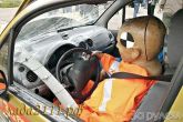 Краш тест daewoo matiz и ВАЗ 2112