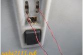 подключение подсветки в ручках потолка ВАЗ 2110