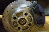 установка суппорта Волги на ваз 2110 R14