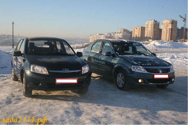 рено логан и лада гранта